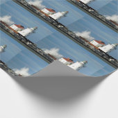 Papier Cadeau Phare avec le papier d'emballage de vague (Coin)