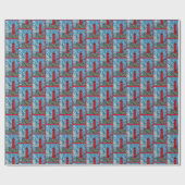 Papier Cadeau Phare de Grand Haven | Michigan (Plat)