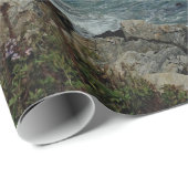 Papier Cadeau Phare de Maine Portland Head Photo (Coin rond)