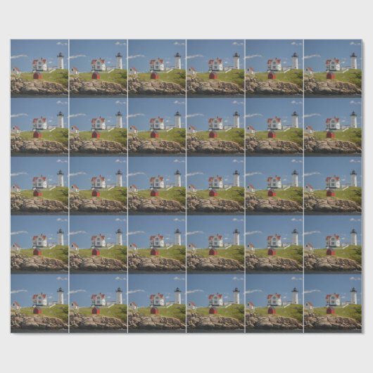 Papier Cadeau Phare de protubérance (Plat)