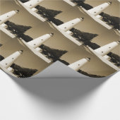 Papier Cadeau Phare d'Ocracoke (Coin)
