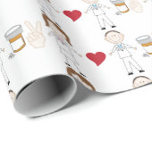 Papier Cadeau Pharmaciens (Coin rond)