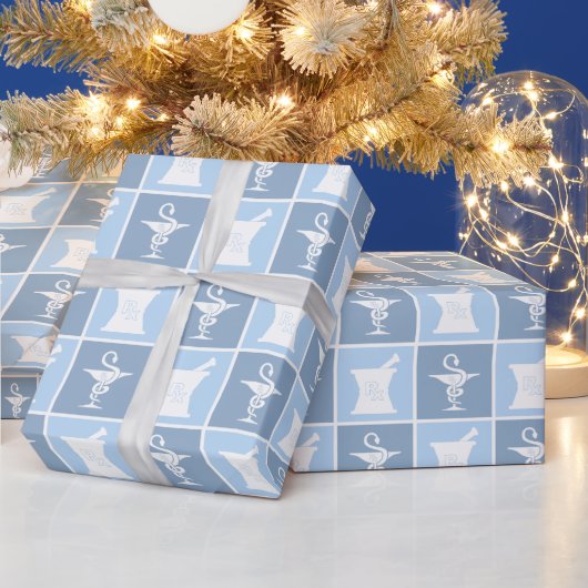 Papier Cadeau Pharmacy Symbol | Pharmacist | Pharmacy Tech (Vacances)