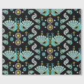 Papier Cadeau Pheasant Peacock Art (Plat)