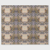 Papier Cadeau Pheasar Pillar Bougie Flask Boîte cadeau Carrelage (Plat)