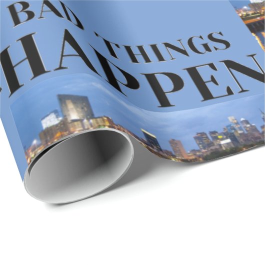 Papier Cadeau Philadelphie (Coin rond)