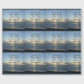 PAPIER CADEAU PHILIPPIENS INSPIRANTS 4:13 SCRIPTURE VERSE (Plat)