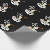 Papier Cadeau Pho Goodness Sake Funny Noodle Pun Dark BG (Coin)