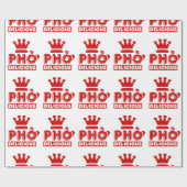 Papier Cadeau Pho King Delicious (Plat)
