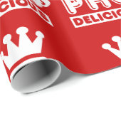 Papier Cadeau Pho King Delicious (Coin rond)