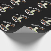 Papier Cadeau Pho-nomenal Funny Pun de soupe Pho Dark BG (Coin)