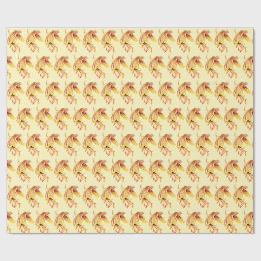 Papier Cadeau Phoenix (Plat)