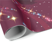 Papier Cadeau Phoenix en vol (Coin rond)