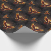 Papier Cadeau Phoenix flammé (Coin)
