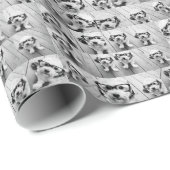 Papier Cadeau Photo Collage 16 photos préférées avec couverture  (Coin rond)