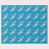 Papier Cadeau Photo Collage Big 9th Birthday Under the Sea (Plat)