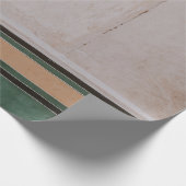 Papier Cadeau Photo de chaussée en béton brun (Coin)