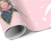 Papier Cadeau Photo de Christmas (Coin rond)