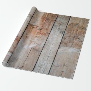Papier Cadeau Photo de fond du panneau en bois