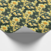 Papier Cadeau Photo de jonquilles (Coin)