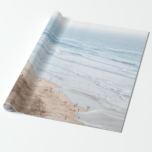 Papier Cadeau PHOTO DE LA PLAGE vintage