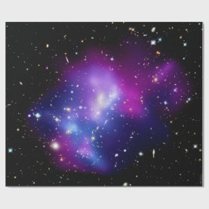 Papier Cadeau Photo de l'espace extra-atmosphérique de l'amas de