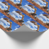 Papier Cadeau Photo défonceuse de tracteur (Coin)