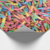 Papier Cadeau Photo des vers de gomme aigre (Coin)
