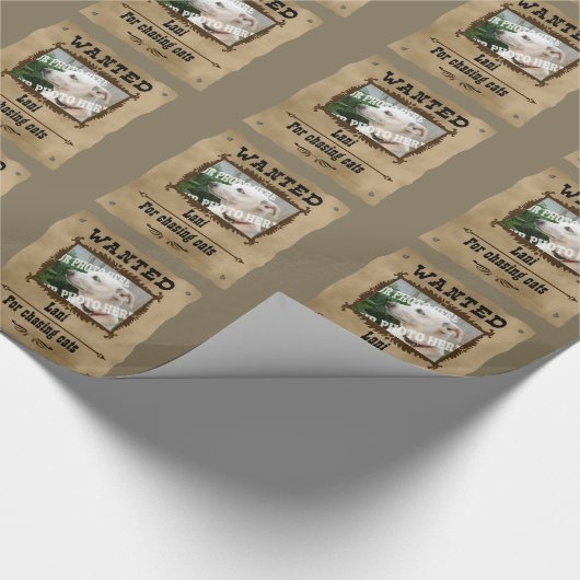 Papier Cadeau Photo faite sur commande Giftwrap d'animal (Coin)