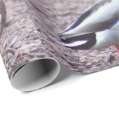 Papier Cadeau Photo Mallard Duck (Coin rond)