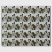 Papier Cadeau Photo Mariage personnalisée (Plat)