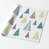 Papier Cadeau photo moderne simple et personnalisée noël (Déroulé)