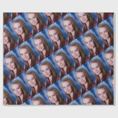 Papier Cadeau Photo personnalisée (Plat)