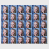 Papier Cadeau Photo personnalisée (Plat)