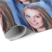 Papier Cadeau Photo personnalisée (Coin rond)