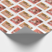 Papier Cadeau Photo personnalisée de l'enfant (Coin)