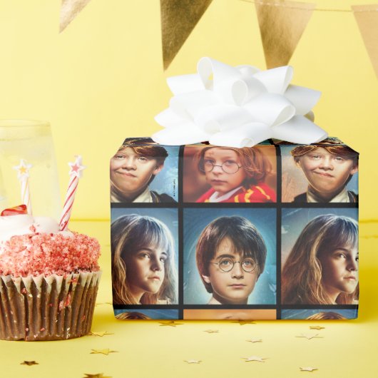 Papier Cadeau Photo personnalisée Harry Potter (Fête d'anniversaire)