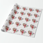 Papier Cadeau Photo personnalisée Joyeux Tout coloré<br><div class="desc">Papier d'emballage de Noël coloré avec votre photo personnalisée et le texte "Joyeux tout". Objets correspondants et plus d'options dans ma boutique! OU contactez-moi</div>