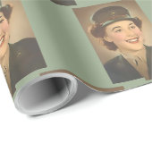 Papier Cadeau Photo personnelle (Coin rond)