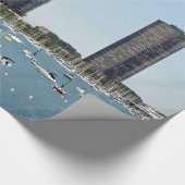 Papier Cadeau Photo Skyfront de Chicago (Coin)