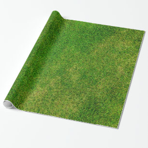 Papier Cadeau Photo verte en herbe