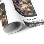 Papier Cadeau Photographe Professionnel Joyeux Noël ! (Coin rond)