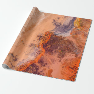 Papier Cadeau Photographie aérienne des montagnes le matin