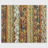 Papier Cadeau photographie de nouilles de pâtes (Plat)