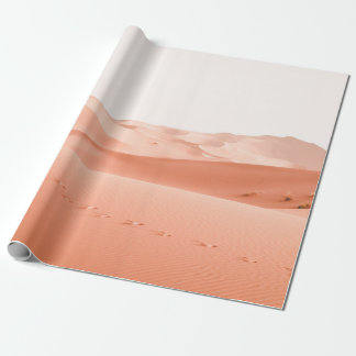 PAPIER CADEAU PHOTOGRAPHIE PAYSAGÈRE DU DESSERT