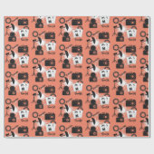 Papier Cadeau Photographie Thème Fun Photographes (Plat)