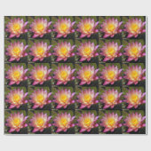 Papier Cadeau Photos Pink Water Lily (Plat)