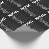 Papier Cadeau Physiologiste Extraordinaire (Coin)