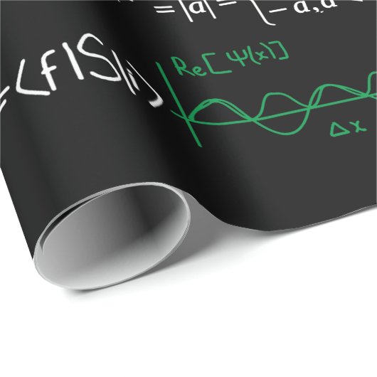 Papier Cadeau Pi Day Math Equation Mathématique Enseignant Étudi (Coin rond)