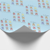 Papier Cadeau Pi Symbole Menu Cute Math Enseignant (Coin)